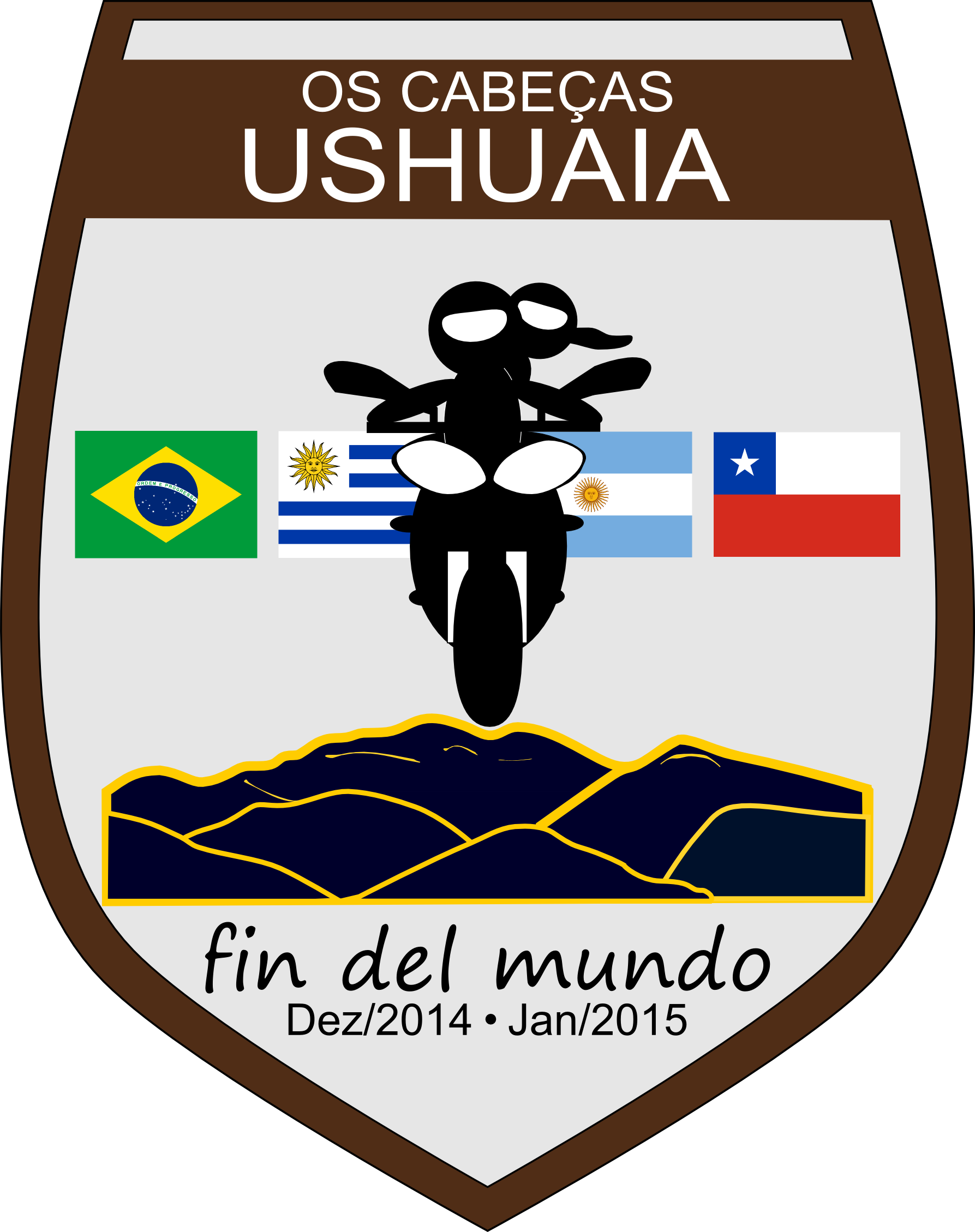 Viagem de moto pela América do Sul - Ushuaia, 2015 - Machu Picchu